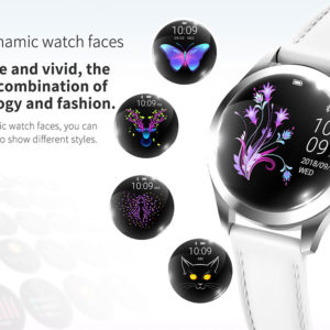 Waterproof Smart Women Smartwatch Connect IOS Android