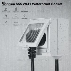 Waterproof IP55 Wifi Smart Power Socket, Timer Outdoor